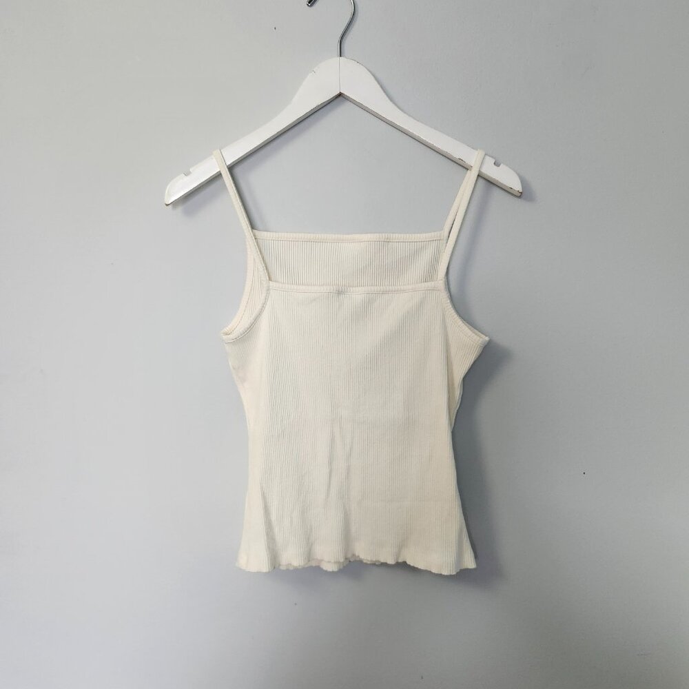 & OTHER STORIES | White Ribbed Tank - Picture 4 of 10